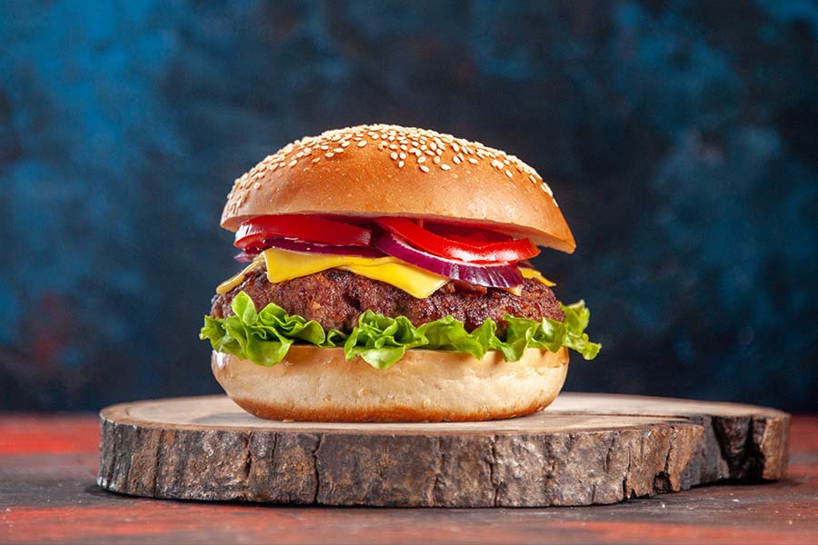 Grill-und frittierte Gerichte